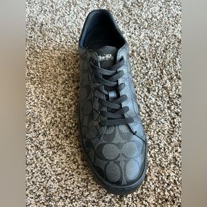 Men’s coach shoes and slides. Both are size 11 and have never been worn.